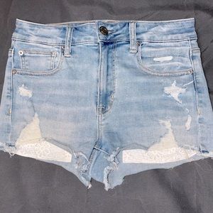 AE Super High Rise Shorts